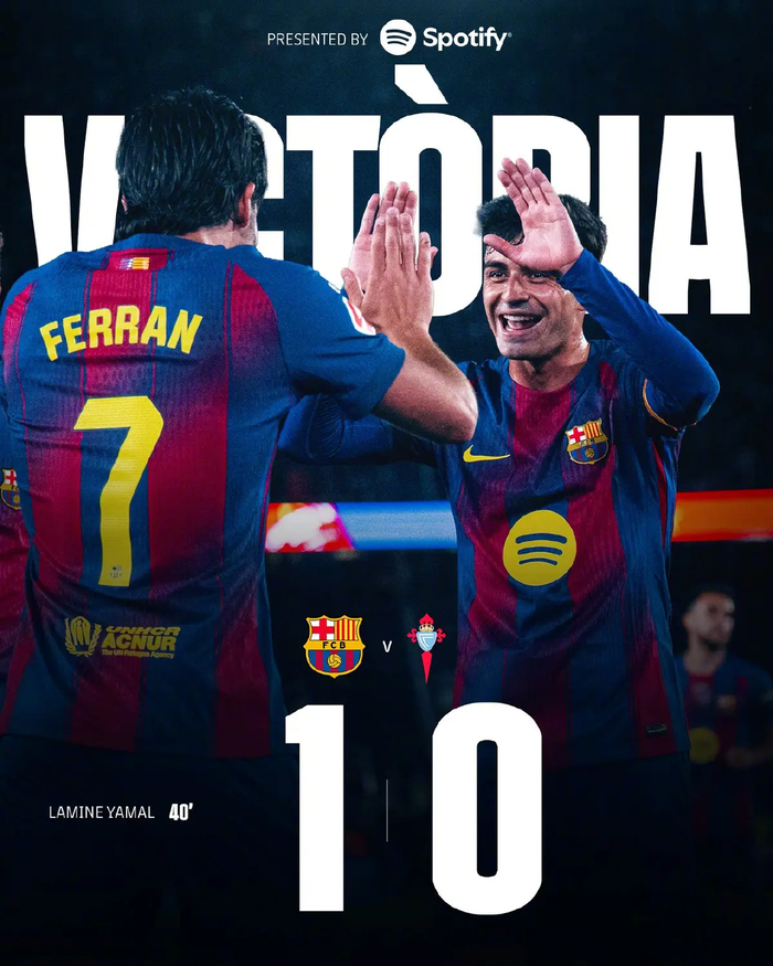 巴萨联赛登顶却陷三重危机：亚马尔伤退、VAR争